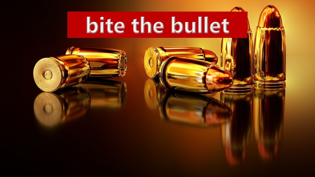記事タイトル入りスライド（bite the bullet)