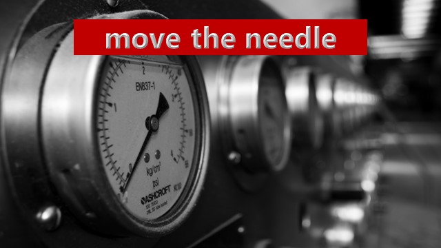記事タイトル入りスライド（move the needle)